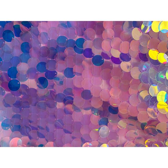 Susana Monaco pink midi sequin dress vegas strapless large - Picture 10 of 10